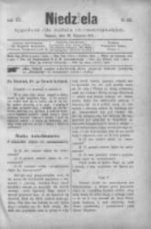 Niedziela: tygodnik dla rodzin chrześcijańskich 1881.01.30 R.7 Nr331