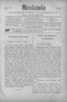 Niedziela: tygodnik dla rodzin chrześcijańskich 1881.02.20 R.7 Nr334