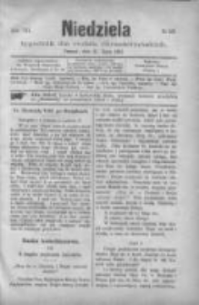Niedziela: tygodnik dla rodzin chrześcijańskich 1881.07.31 R.7 Nr357