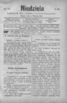 Niedziela: tygodnik dla rodzin chrześcijańskich 1881.09.04 R.7 Nr362
