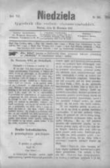 Niedziela: tygodnik dla rodzin chrześcijańskich 1881.09.25 R.7 Nr365