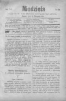 Niedziela: tygodnik dla rodzin chrześcijańskich 1881.11.13 R.7 Nr372