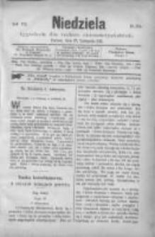 Niedziela: tygodnik dla rodzin chrześcijańskich 1881.11.27 R.7 Nr374
