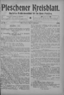 Pleschener Kreisblatt: Amtliches Publicationsblatt fuer den Kreis Pleschen 1903.02.07 Jg.51 Nr11