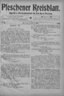 Pleschener Kreisblatt: Amtliches Publicationsblatt fuer den Kreis Pleschen 1903.05.06 Jg.51 Nr36