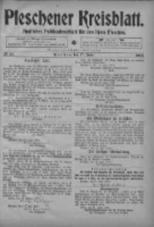 Pleschener Kreisblatt: Amtliches Publicationsblatt fuer den Kreis Pleschen 1903.06.17 Jg.51 Nr48