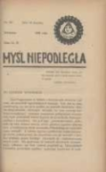 Myśl Niepodległa 1928 Nr931