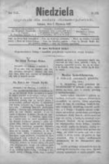 Niedziela: tygodnik dla rodzin chrześcijańskich 1882.01.01 R.8 Nr379