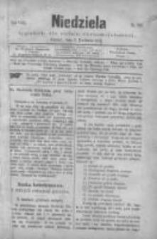 Niedziela: tygodnik dla rodzin chrześcijańskich 1882.04.02 R.8 Nr392