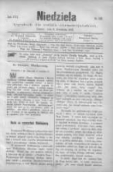 Niedziela: tygodnik dla rodzin chrześcijańskich 1882.04.09 R.8 Nr393