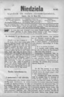 Niedziela: tygodnik dla rodzin chrześcijańskich 1882.05.14 R.8 Nr398
