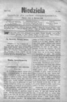 Niedziela: tygodnik dla rodzin chrześcijańskich 1882.06.04 R.8 Nr401