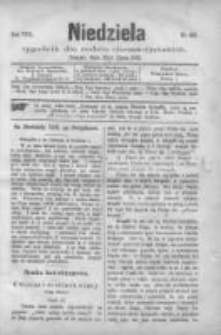 Niedziela: tygodnik dla rodzin chrześcijańskich 1882.07.23 R.8 Nr408