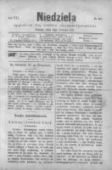 Niedziela: tygodnik dla rodzin chrześcijańskich 1882.08.13 R.8 Nr411