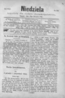Niedziela: tygodnik dla rodzin chrześcijańskich 1882.08.27 R.8 Nr413