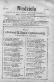 Niedziela: tygodnik dla rodzin chrześcijańskich 1882.09.03 R.8 Nr414