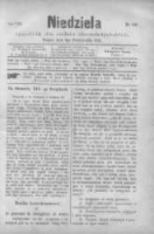 Niedziela: tygodnik dla rodzin chrześcijańskich 1882.10.08 R.8 Nr419