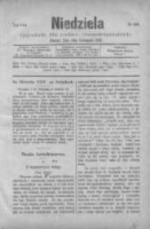 Niedziela: tygodnik dla rodzin chrześcijańskich 1882.11.19 R.8 Nr425