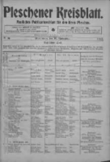 Pleschener Kreisblatt: Amtliches Publicationsblatt fuer den Kreis Pleschen 1903.11.25 Jg.51 Nr94