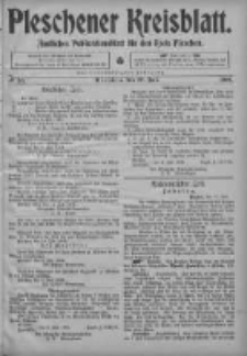 Pleschener Kreisblatt: Amtliches Publicationsblatt fuer den Kreis Pleschen 1904.07.13 Jg.52 Nr56