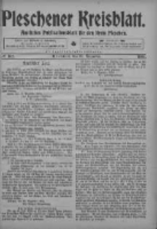 Pleschener Kreisblatt: Amtliches Publicationsblatt fuer den Kreis Pleschen 1904.12.21 Jg.52 Nr102