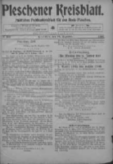 Pleschener Kreisblatt: Amtliches Publicationsblatt fuer den Kreis Pleschen 1904.12.28 Jg.52 Nr104