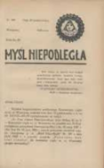 Myśl Niepodległa 1928 Nr940