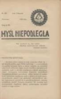 Myśl Niepodległa 1928 Nr942