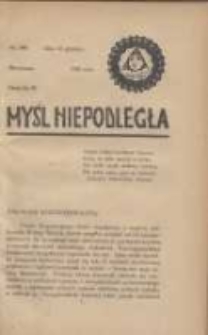 Myśl Niepodległa 1928 Nr948