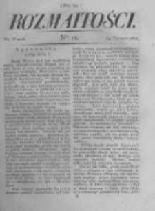 Rozmaitości. Pismo Dodatkowe do Gazety Lwowskiej. 1822 R.2 nr12