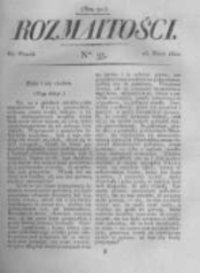 Rozmaitości. Pismo Dodatkowe do Gazety Lwowskiej. 1822 R.2 nr35