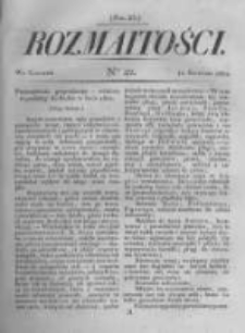 Rozmaitości. Pismo Dodatkowe do Gazety Lwowskiej. 1822 R.2 nr42