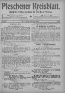 Pleschener Kreisblatt: Amtliches Publicationsblatt fuer den Kreis Pleschen 1905.05.31 Jg.53 Nr43