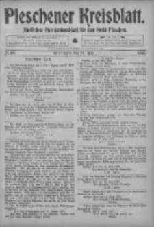 Pleschener Kreisblatt: Amtliches Publicationsblatt fuer den Kreis Pleschen 1905.06.21 Jg.53 Nr49