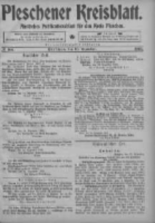 Pleschener Kreisblatt: Amtliches Publicationsblatt fuer den Kreis Pleschen 1905.12.16 Jg.53 Nr100