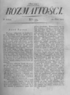 Rozmaitości. Pismo Dodatkowe do Gazety Lwowskiej. 1822 R.2 nr55