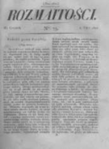 Rozmaitości. Pismo Dodatkowe do Gazety Lwowskiej. 1822 R.2 nr75