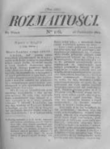 Rozmaitości. Pismo Dodatkowe do Gazety Lwowskiej. 1822 R.2 nr118