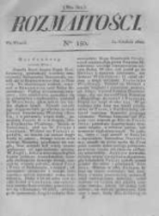 Rozmaitości. Pismo Dodatkowe do Gazety Lwowskiej. 1822 R.2 nr150