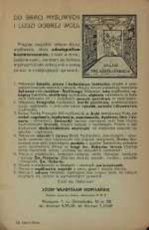 Do braci myśliwych i ludzi dobrej woli