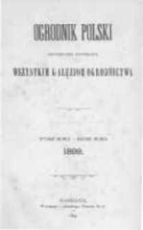 Ogrodnik Polski. 1899 R.21 nr1