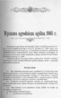 Ogrodnik Polski. 1903 R.25 nr15