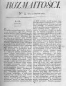 Rozmaitości. Pismo Dodatkowe do Gazety Lwowskiej. 1824 R.4 nr3