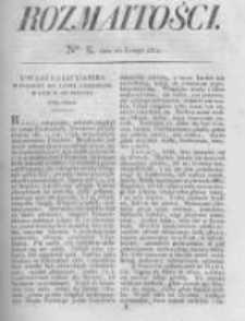 Rozmaitości. Pismo Dodatkowe do Gazety Lwowskiej. 1824 R.4 nr8