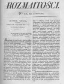 Rozmaitości. Pismo Dodatkowe do Gazety Lwowskiej. 1824 R.4 nr11