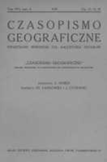 Czasopismo Geograficzne. Kwartalnik Zrzeszenia Pol. Nauczycieli Geografii. 1938. Zeszyt 4