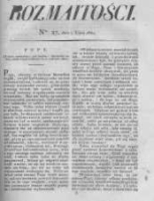 Rozmaitości. Pismo Dodatkowe do Gazety Lwowskiej. 1824 R.4 nr27