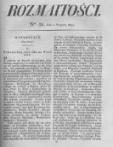 Rozmaitości. Pismo Dodatkowe do Gazety Lwowskiej. 1824 R.4 nr31