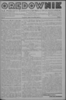 Orędownik na powiaty nowotomyski i wolsztyński 1936.04.09 R.17 Nr41