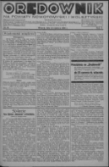Orędownik na powiaty nowotomyski i wolsztyński 1936.06.23 R.17 Nr70
